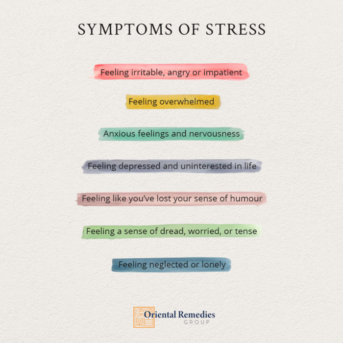 TCM guide on keeping stress at bay - Oriental Remedies Group